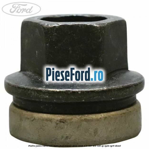 Piulita janta tabla roti duble Ford Transit 2014-2018 2.2 TDCi 4x4 125 cp CY24, CYR5 diesel