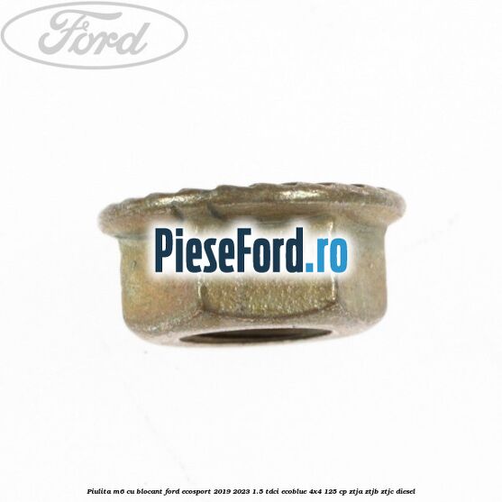 Piulita M6 cu blocant Ford EcoSport 2019-2023 1.5 TDCi EcoBlue 4x4 125 cp ZTJA, ZTJB, ZTJC diesel