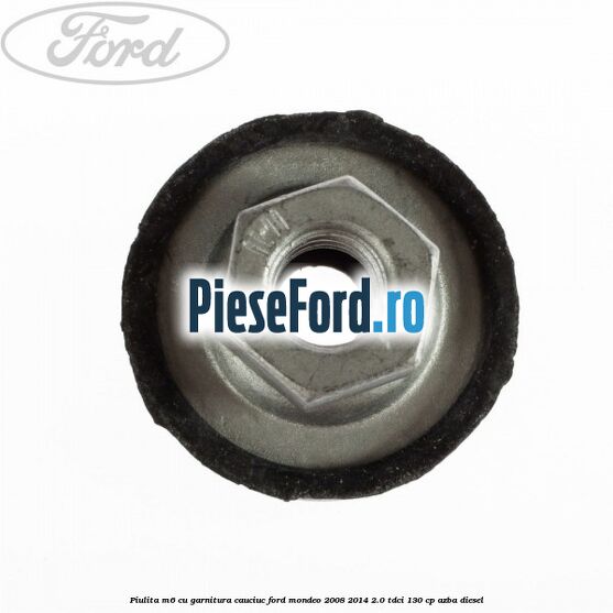 Piulita M6 cu garnitura cauciuc Ford Mondeo 2008-2014 2.0 TDCi 130 cp AZBA diesel