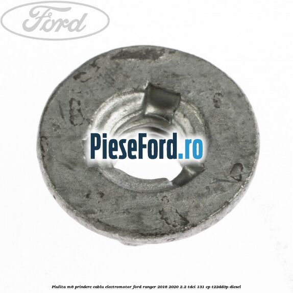 Piulita M6 prindere cablu electromotor Ford Ranger 2016-2020 2.2 TDCi 131 cp T22DD0P diesel