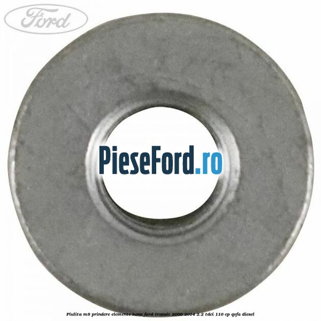 Piulita M8 prindere elemente bena Ford Transit 2006-2014 2.2 TDCi 110 cp Piulita M8 prindere elemente bena Ford Transit 2006-2014 2.2 TDCi 110 cp QVFA diesel