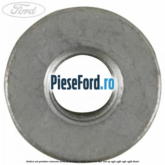 Piulita M8 prindere elemente bena Ford Transit 2006-2014 2.2 TDCi 125 cp Piulita M8 prindere elemente bena Ford Transit 2006-2014 2.2 TDCi 125 cp CYFA, CYFB, CYFC, CYFD diesel