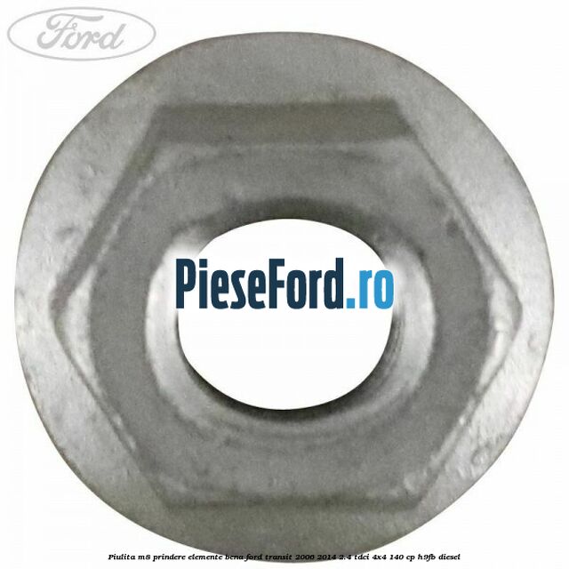 Piulita M8 prindere elemente bena Ford Transit 2006-2014 2.4 TDCi 4x4 140 cp Piulita M8 prindere elemente bena Ford Transit 2006-2014 2.4 TDCi 4x4 140 cp H9FB diesel