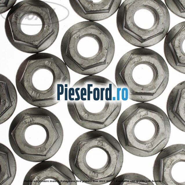 Piulita M8 prindere maneta frana mana Ford Grand C-Max 2011-2015 1.6 EcoBoost 182 cp Piulita M8 prindere maneta frana mana Ford Grand C-Max 2011-2015 1.6 EcoBoost 182 cp JTDA, JTDB benzina