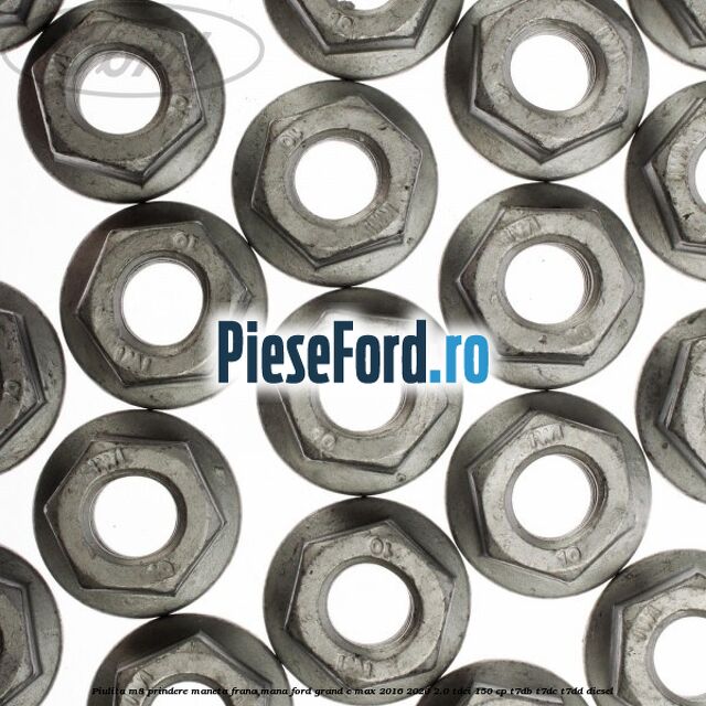 Piulita M8 prindere maneta frana mana Ford Grand C-Max 2016-2020 2.0 TDCi 150 cp T7DB, T7DC, T7DD diesel