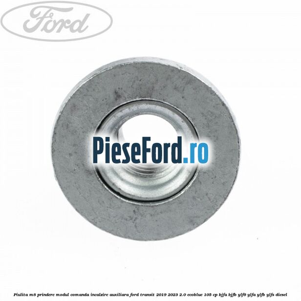 Piulita M8 prindere modul comanda incalzire auxiliara Ford Transit 2019-2023 2.0 EcoBlue 105 cp BJFA, BJFB, YLF6, YLFA, YLFB, YLFS diesel