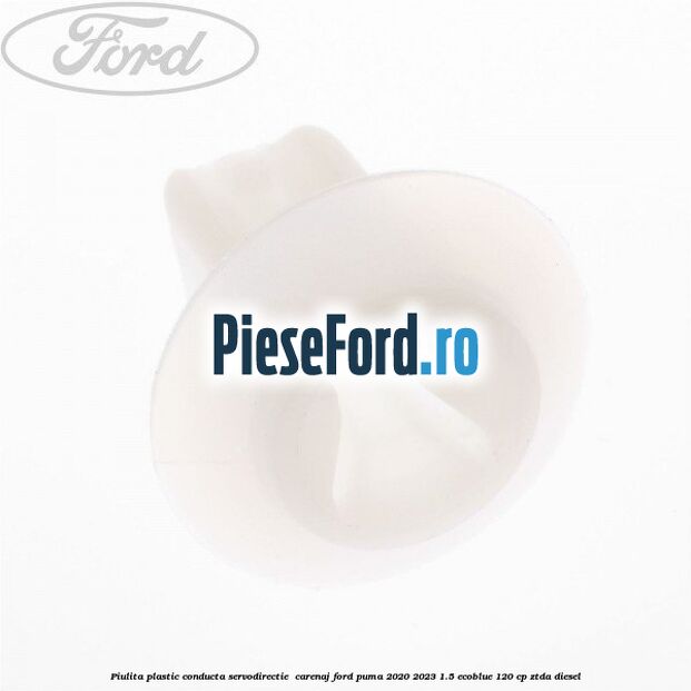 Piulita plastic conducta servodirectie , carenaj Ford Puma 2020-2023 1.5 EcoBlue 120 cp ZTDA diesel