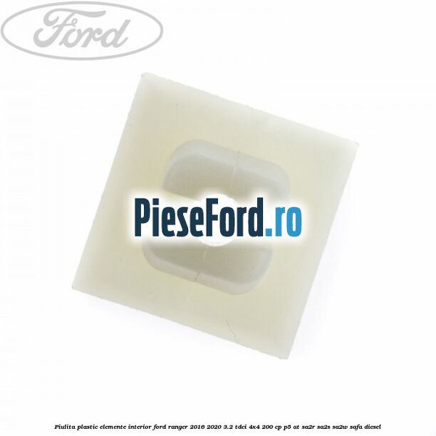 Piulita plastic elemente interior Ford Ranger 2016-2020 3.2 TDCi 4x4 200 cp P5-AT, SA2R, SA2S, SA2W, SAFA diesel