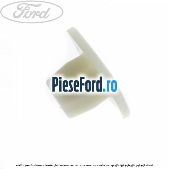 Piulita plastic elemente interior Ford Tourneo Custom 2014-2018 2.0 EcoBlue 105 cp BJFA, BJFB, YLF6, YLFA, YLFB, YLFS diesel