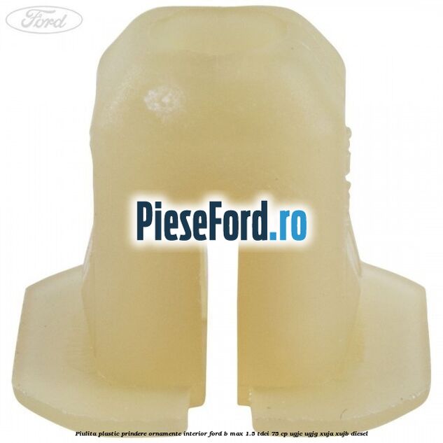Piulita plastic prindere ornamente interior Ford B-Max 1.5 TDCi 75 cp UGJC, UGJG, XUJA, XUJB diesel