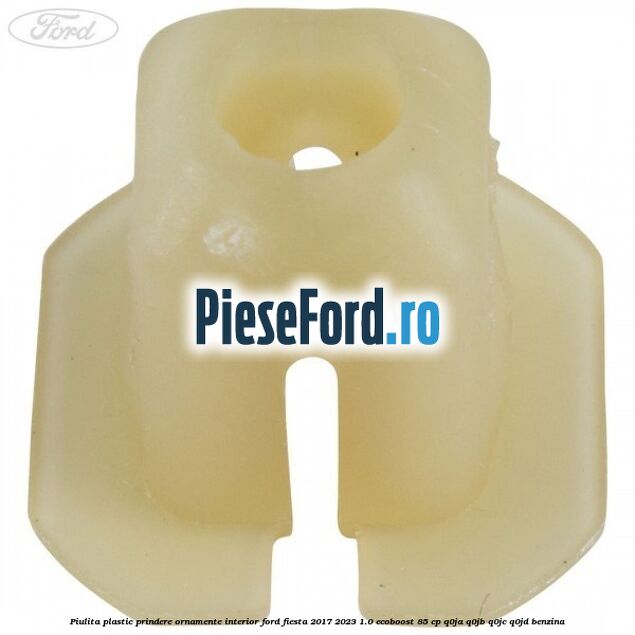Piulita plastic prindere ornamente interior Ford Fiesta 2017-2023 1.0 EcoBoost 85 cp Q0JA, Q0JB, Q0JC, Q0JD benzina