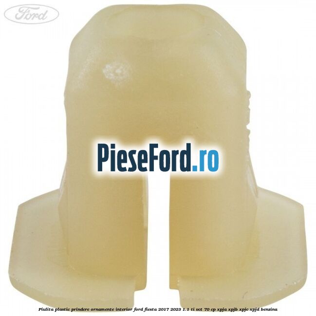Piulita plastic prindere ornamente interior Ford Fiesta 2017-2023 1.1 Ti-VCT 70 cp XPJA, XPJB, XPJC, XPJD benzina