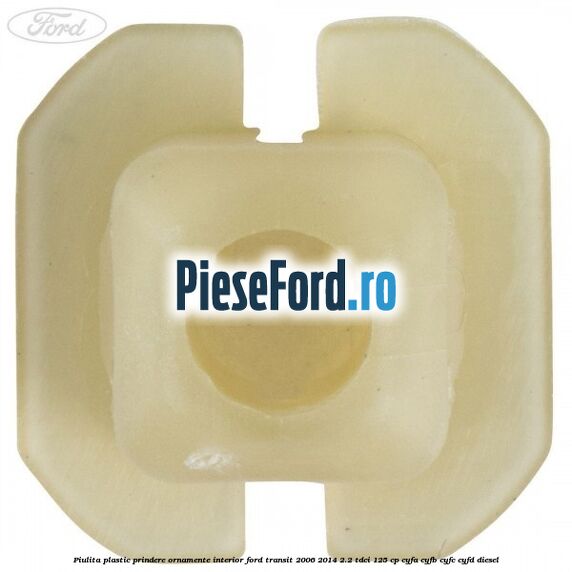 Piulita plastic prindere ornamente interior Ford Transit 2006-2014 2.2 TDCi 125 cp CYFA, CYFB, CYFC, CYFD diesel
