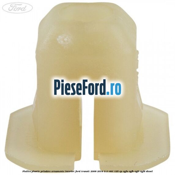 Piulita plastic prindere ornamente interior Ford Transit 2006-2014 2.2 TDCi 125 cp CYFA, CYFB, CYFC, CYFD diesel