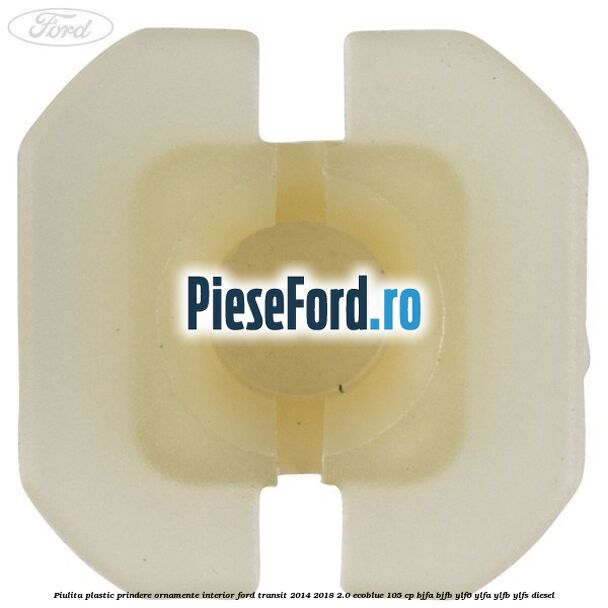 Piulita plastic prindere ornamente interior Ford Transit 2014-2018 2.0 EcoBlue 105 cp BJFA, BJFB, YLF6, YLFA, YLFB, YLFS diesel