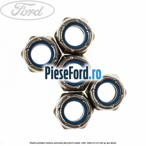 Piulita prindere bieleta antiruliu fata Ford Transit 1991-1994 2.5 TD 100 cp 4EA diesel