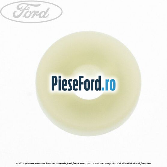 Piulita prindere elemente interior caroserie Ford Fiesta 1996-2001 1.25 i 16V 75 cp DHA, DHB, DHC, DHD, DHE, DHF benzina