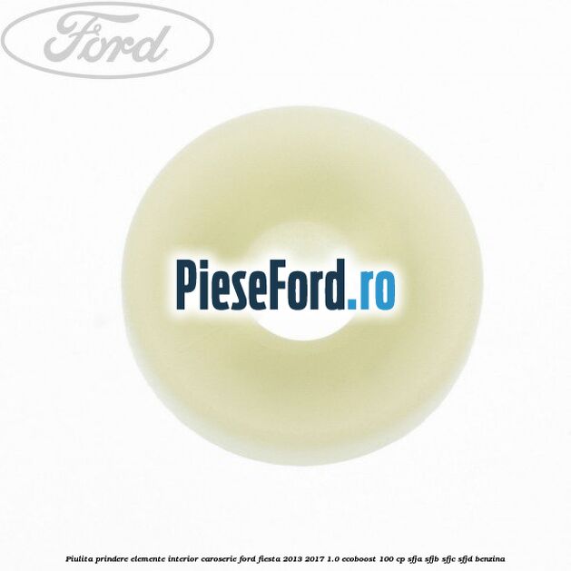Piulita prindere elemente interior caroserie Ford Fiesta 2013-2017 1.0 EcoBoost 100 cp SFJA, SFJB, SFJC, SFJD benzina