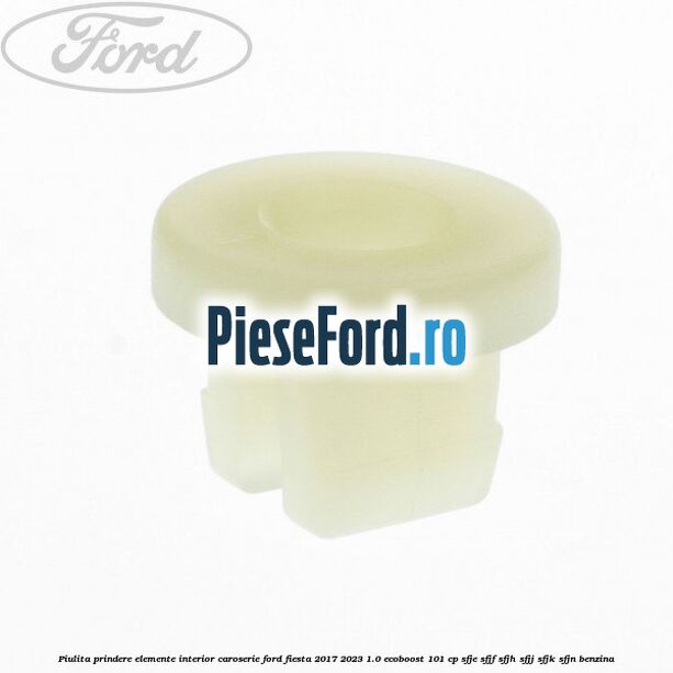 Piulita prindere elemente interior caroserie Ford Fiesta 2017-2023 1.0 EcoBoost 101 cp SFJE, SFJF, SFJH, SFJJ, SFJK, SFJN benzina
