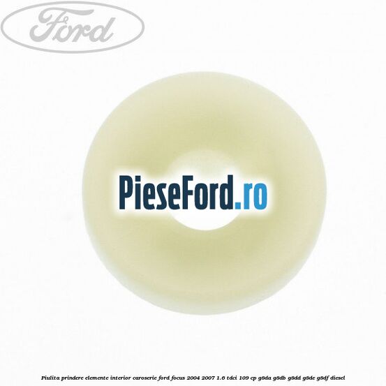 Piulita prindere elemente interior caroserie Ford Focus 2004-2007 1.6 TDCi 109 cp G8DA, G8DB, G8DD, G8DE, G8DF diesel