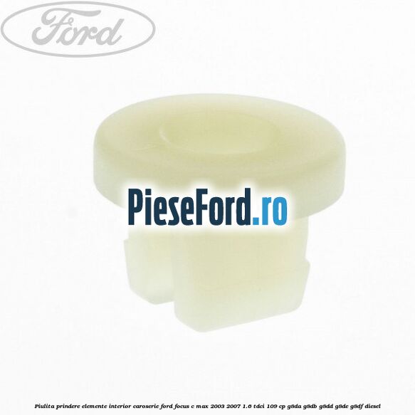 Piulita prindere elemente interior caroserie Ford Focus C-Max 2003-2007 1.6 TDCi 109 cp G8DA, G8DB, G8DD, G8DE, G8DF diesel