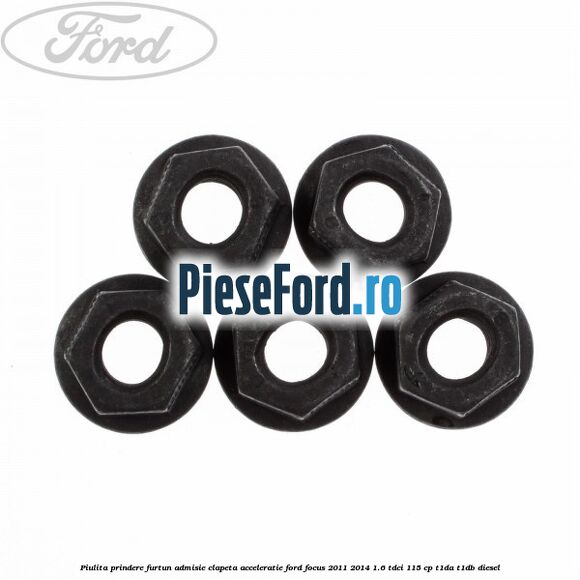 Piulita prindere furtun admisie clapeta acceleratie Ford Focus 2011-2014 1.6 TDCi 115 cp T1DA, T1DB diesel