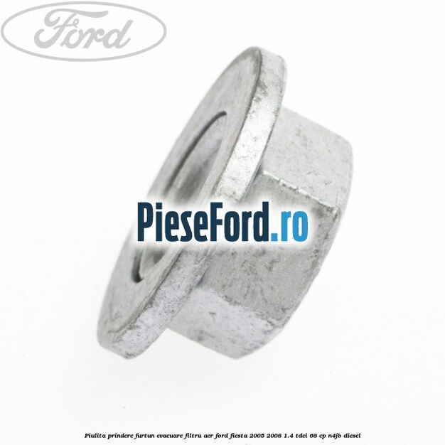 Piulita prindere furtun evacuare filtru aer Ford Fiesta 2005-2008 1.4 TDCi 68 cp N4JB diesel
