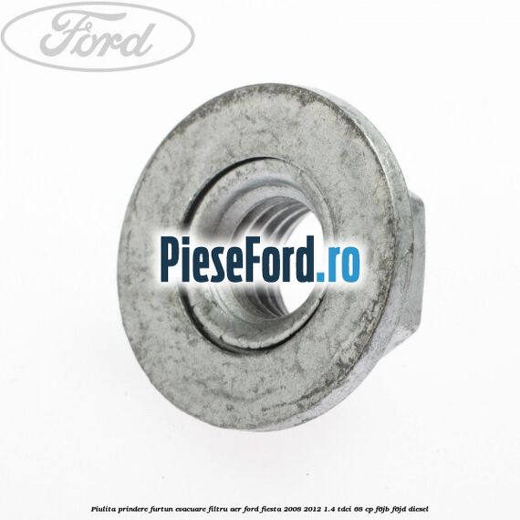 Piulita prindere furtun evacuare filtru aer Ford Fiesta 2008-2012 1.4 TDCi 68 cp F6JB, F6JD diesel