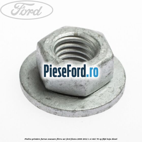 Piulita prindere furtun evacuare filtru aer Ford Fiesta 2008-2012 1.4 TDCi 70 cp F6JD, KVJA diesel
