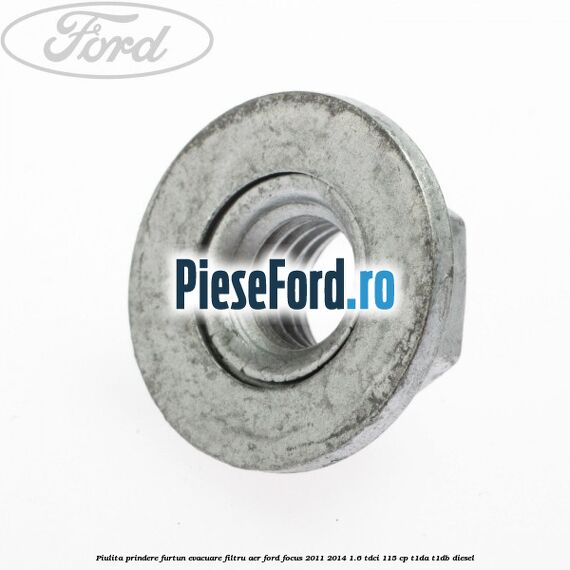 Piulita prindere furtun evacuare filtru aer Ford Focus 2011-2014 1.6 TDCi 115 cp T1DA, T1DB diesel