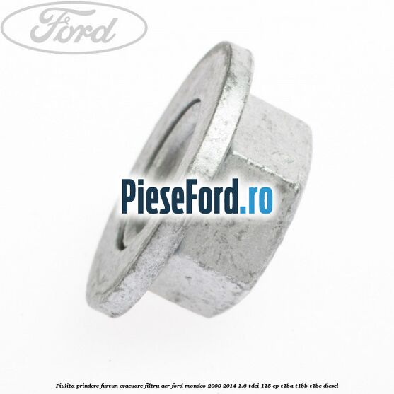 Piulita prindere furtun evacuare filtru aer Ford Mondeo 2008-2014 1.6 TDCi 115 cp T1BA, T1BB, T1BC diesel