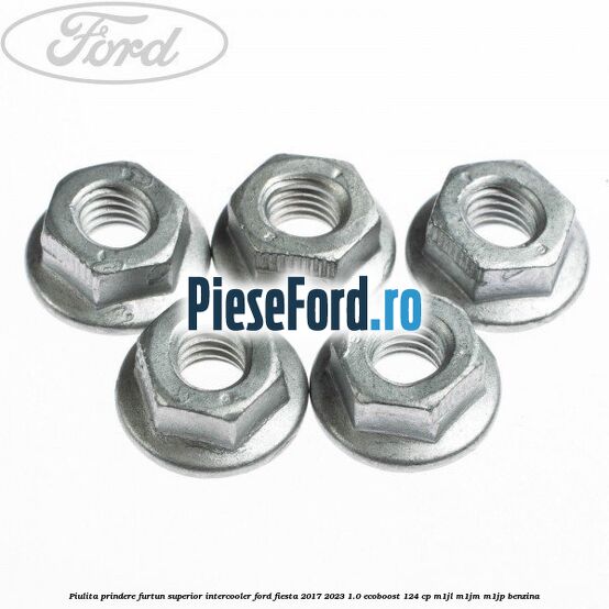 Piulita prindere furtun superior intercooler Ford Fiesta 2017-2023 1.0 EcoBoost 124 cp M1JL, M1JM, M1JP benzina