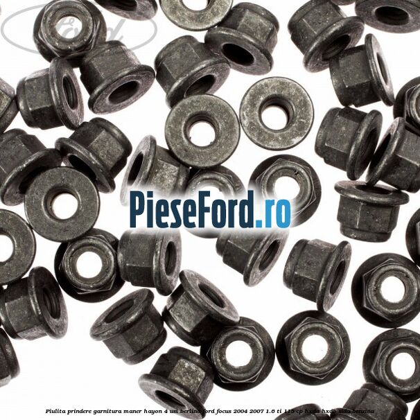 Piulita prindere garnitura maner hayon 4 usi berlina Ford Focus 2004-2007 1.6 Ti 115 cp Piulita prindere garnitura maner hayon 4 usi berlina Ford Focus 2004-2007 1.6 Ti 115 cp HXDA, HXDB, SIDA benzina