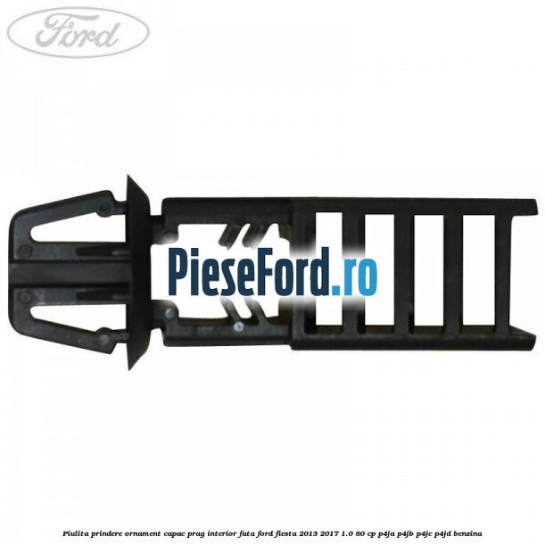 Piulita prindere ornament capac prag interior fata Ford Fiesta 2013-2017 1.0 80 cp P4JA, P4JB, P4JC, P4JD benzina