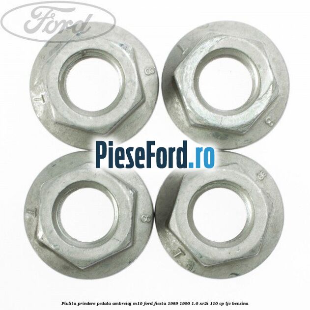 Piulita prindere pedala ambreiaj M10 Ford Fiesta 1989-1996 1.6 XR2i 110 cp Piulita prindere pedala ambreiaj M10 Ford Fiesta 1989-1996 1.6 XR2i 110 cp LJC benzina