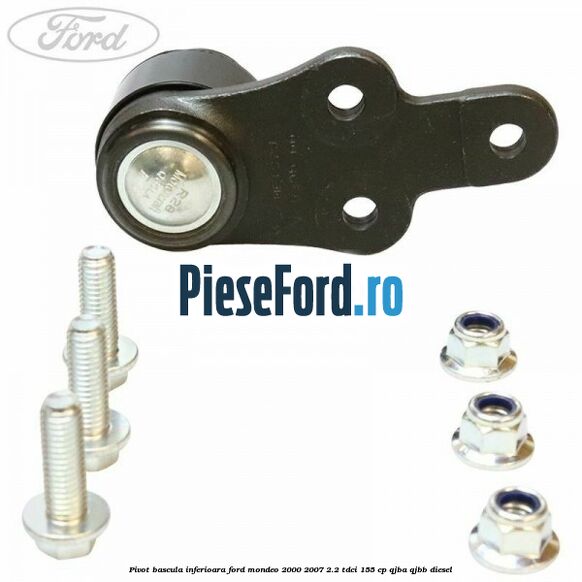Pivot bascula inferioara Ford Mondeo 2000-2007 2.2 TDCi 155 cp QJBA, QJBB diesel