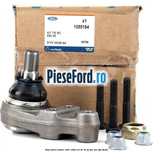 Pivot Ford Transit 1991-1994 2.5 DI 70 cp Pivot Ford Transit 1991-1994 2.5 DI 70 cp 4BC, 4CC, 4FA diesel