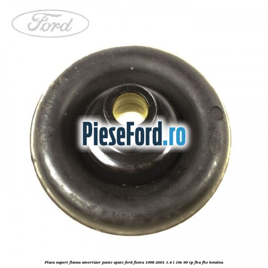 Placa suport flansa amortizor punte spate Ford Fiesta 1996-2001 1.4 i 16V 90 cp FHA, FHE benzina