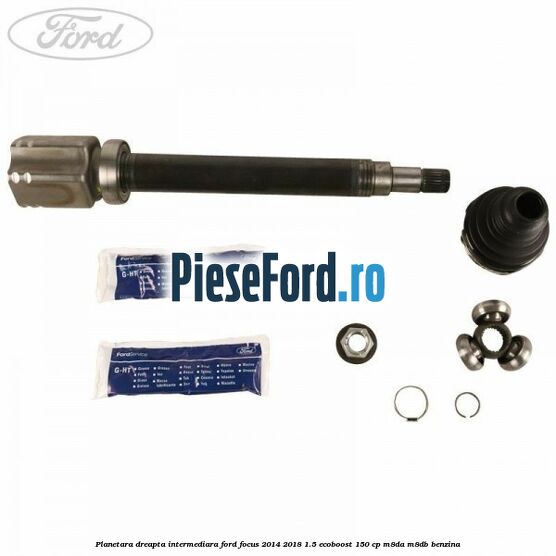 Planetara dreapta intermediara Ford Focus 2014-2018 1.5 EcoBoost 150 cp M8DA, M8DB benzina