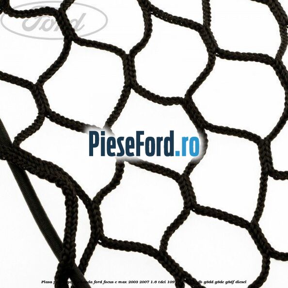 Plasa portbagaj cu banda Ford Focus C-Max 2003-2007 1.6 TDCi 109 cp G8DA, G8DB, G8DD, G8DE, G8DF diesel