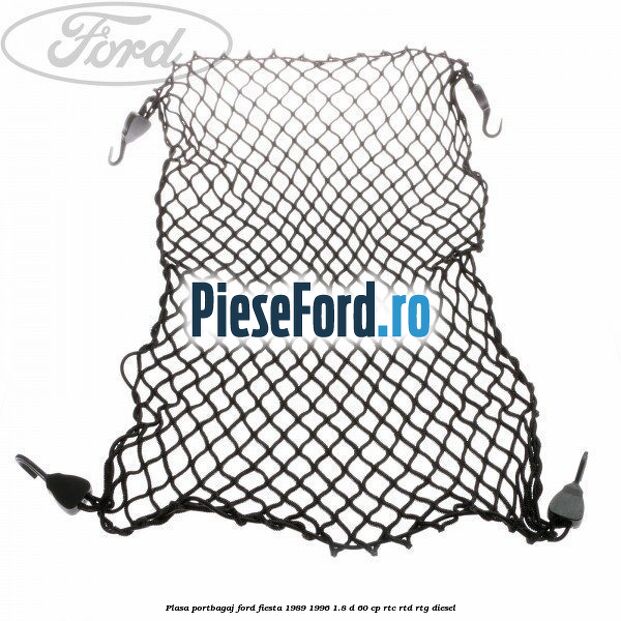 Plasa portbagaj Ford Fiesta 1989-1996 1.8 D 60 cp RTC, RTD, RTG diesel