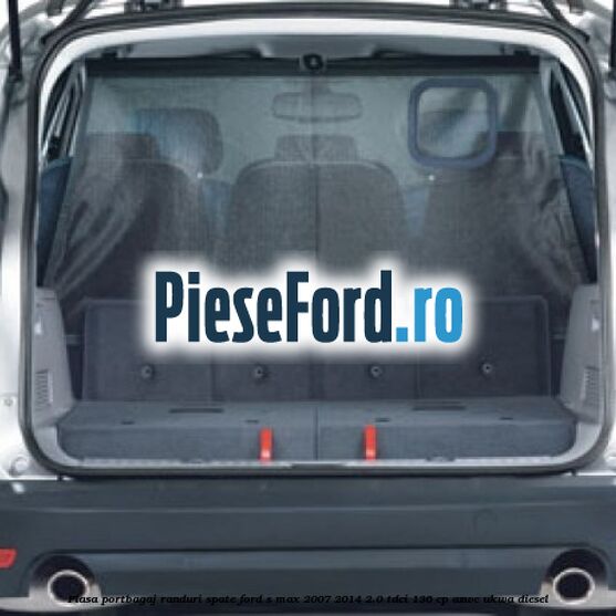 Plasa portbagaj randuri spate Ford S-Max 2007-2014 2.0 TDCi 136 cp AZWC, UKWA diesel