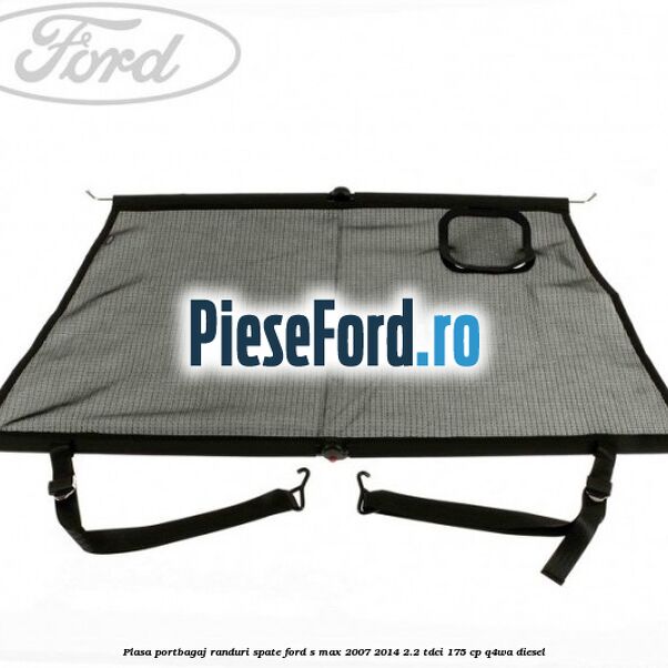 Plasa portbagaj randuri spate Ford S-Max 2007-2014 2.2 TDCi 175 cp Q4WA diesel