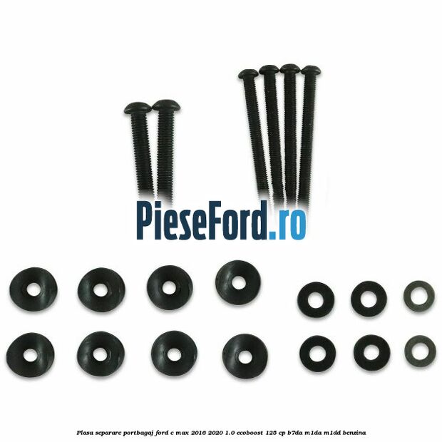 Plasa separare portbagaj Ford C-Max 2016-2020 1.0 EcoBoost 125 cp B7DA, M1DA, M1DD benzina