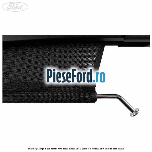 Plasa tip cargo 5 usi combi Ford Focus Active 2019-2023 1.5 EcoBlue 120 cp ZTDA, ZTDB diesel
