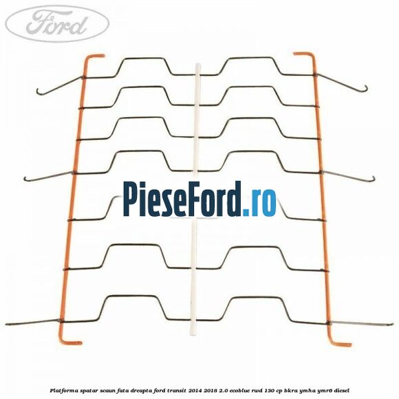 Platforma spatar scaun fata dreapta Ford Transit 2014-2018 2.0 EcoBlue RWD 130 cp BKRA, YMHA, YMR6 diesel