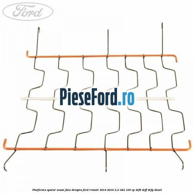 Platforma spatar scaun fata dreapta Ford Transit 2014-2018 2.2 TDCi 100 cp Platforma spatar scaun fata dreapta Ford Transit 2014-2018 2.2 TDCi 100 cp DRF5, DRFF, DRFG diesel