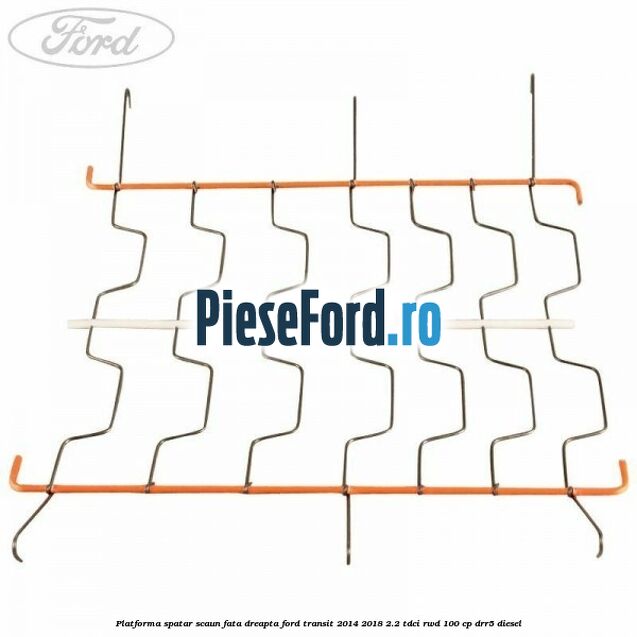 Platforma spatar scaun fata dreapta Ford Transit 2014-2018 2.2 TDCi RWD 100 cp DRR5 diesel