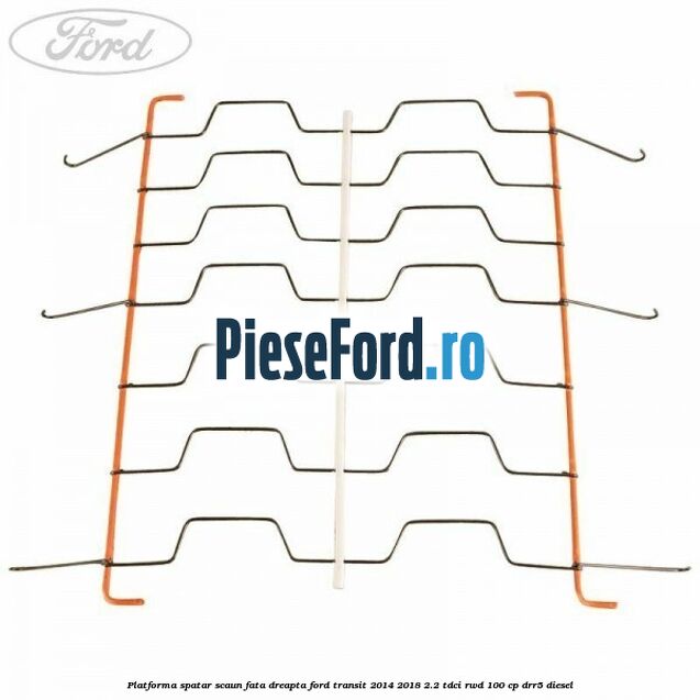 Platforma spatar scaun fata dreapta Ford Transit 2014-2018 2.2 TDCi RWD 100 cp DRR5 diesel