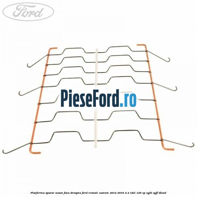 Platforma spatar scaun fata dreapta Ford Transit Custom 2014-2018 2.2 TDCi 125 cp CYF4, CYFF diesel